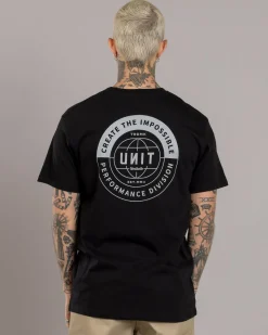 Unit Evolve T-Shirt Black Discount