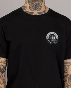 Unit Evolve T-Shirt Black Discount