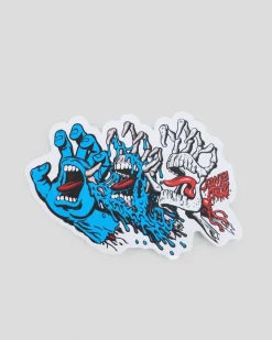 Santa Cruz Evolved Hand Sticker Blue Outlet