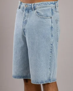 Lucid Exceed Denim Walk Shorts Light Blue Best