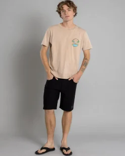 Salty Life Explorer Walk Shorts Black Sale