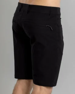 Salty Life Explorer Walk Shorts Black Sale