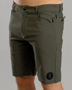 Salty Life Explorer Walk Shorts Olive