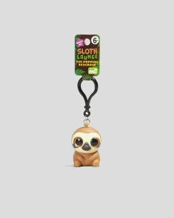 Get It Now Eye Popping Sloth Keyring Multi Clearance