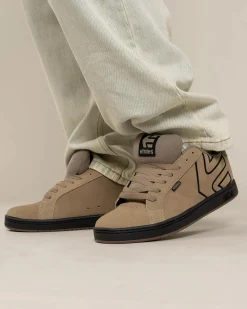 Etnies Fader Shoes Tan/black Discount