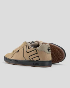 Etnies Fader Shoes Tan/black Discount