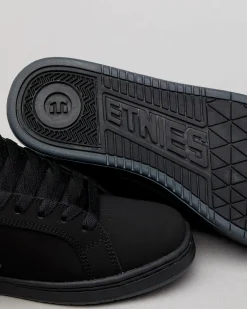 Etnies Fader Shoes Black/dirty/wash