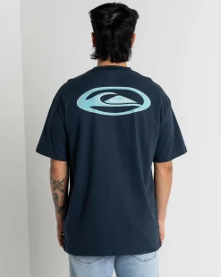 Quiksilver Fader T-Shirt Dark Navy Best