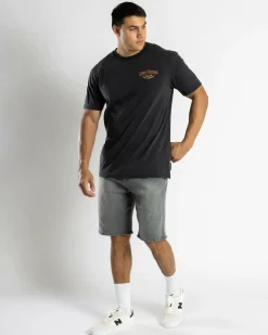 The Mad Hueys Fangin T-Shirt Washed Black New