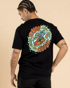 Bush Chook Fast & Filthy T-Shirt Black Outlet