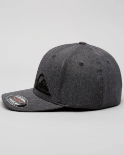 Quiksilver Final 2 Flexfit Cap Charcoal Heather Clearance