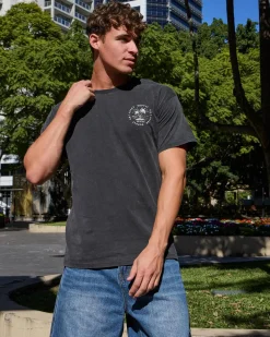 Jacks Find Paradise T-Shirt Black Acid Clearance