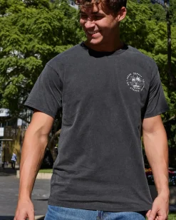 Jacks Find Paradise T-Shirt Black Acid Clearance