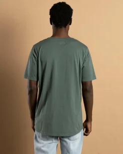 Lucid Finesse T-Shirt Over Dye Green Clearance