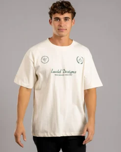 Lucid Firecrest T-Shirt Cream Discount