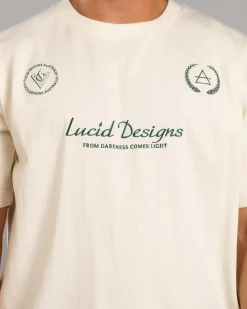 Lucid Firecrest T-Shirt Cream Discount
