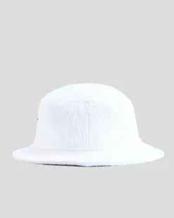 Salty Life Fish Off Bucket Hat White New