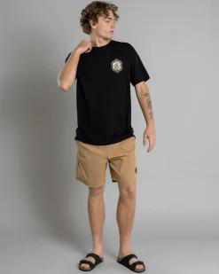 The Mad Hueys FK Off Fish On T-Shirt Black Clearance
