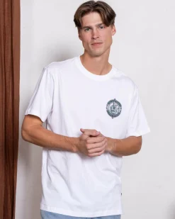 The Mad Hueys FK Off Fish On T-Shirt White Sale