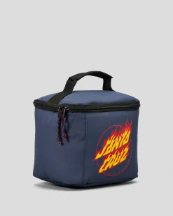 Santa Cruz Flaming Dot Lunch Box Navy Outlet