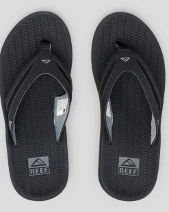 Reef Flex Thongs Black/silver Hot