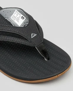 Reef Flex Thongs Black/silver Hot