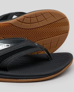 Reef Flex Thongs Black/silver Hot
