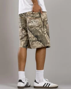 Rusty Flip Rambo Denim Shorts Camo Sale