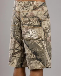 Rusty Flip Rambo Denim Shorts Camo Sale