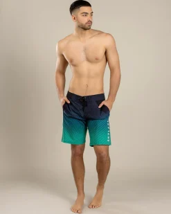 Skylark Flow Board Shorts Black/ Green New