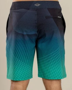 Skylark Flow Board Shorts Black/ Green New