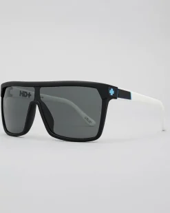 Spy Flynn Sunglasses Mtblk/wht Discount