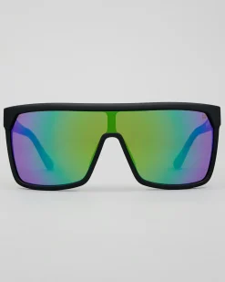 Spy Flynn Sunglasses Black/green Discount
