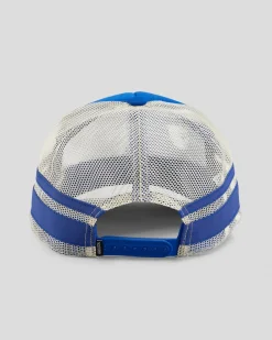 Brixton Ford Built Tough Trucker Cap Ford Blue/wimbledon White Discount