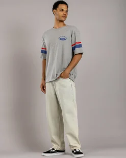 Brixton Ford Truck Country Jersey T-Shirt Heather Grey Outlet