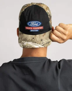 Brixton Ford Truck Country Snapback Cap Burnt Rubber/camo Outlet