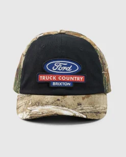 Brixton Ford Truck Country Snapback Cap Burnt Rubber/camo Outlet