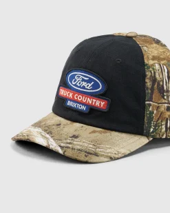 Brixton Ford Truck Country Snapback Cap Burnt Rubber/camo Outlet