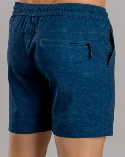 Salty Life Formal Elastic Waist Shorts Deep Blue Outlet