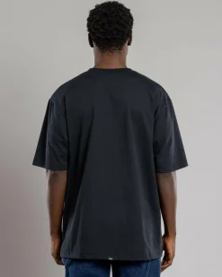 Thrills Fortune Favors Embro Oversize Fit T-Shirt Washed Black New