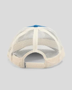Rhythm Frame Trucker Cap Blue Discount