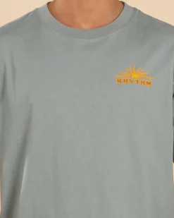 Rhythm Frame T-Shirt Seafoam New