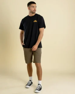 Rhythm Frame T-Shirt Vintage Black Online