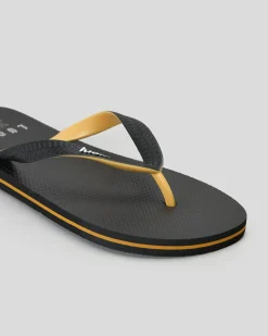 Lucid Framework Thongs Black/tan Hot