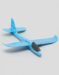 Get It Now Free Flight Glider Toy Blue