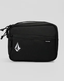 Volcom Fresh Man Lunch Box Black Clearance