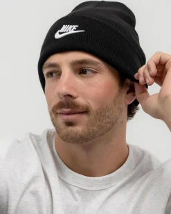 Nike Futura Peak Cuff Beanie Black/white Online