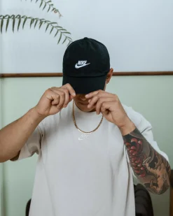 Nike Futura Wash Club Cap Black/white Clearance