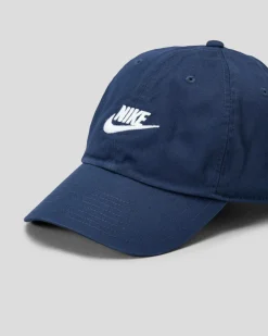 Nike Futura Wash Club Cap Midnight Navy/white