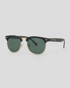 Happy Hour G2 Polarised Sunglasses Matte Black Clearance
